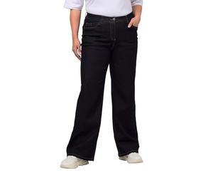 Ulla Popken Donna Onlmirna L/s Long Pullover Knt Jeans a Zampa Not Applicable, Blu (Dark Denim 93), 54 (Taglia Unica: 48)