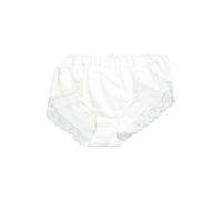 Ulla Popken 2er Pack Büroslips mit Spitze Confezione da 2 Slip da Ufficio con Pizzo, Bianco, 54-56 Donna