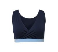 Ulla Popken donna taglie forti Bellieva Still Bustier colorblocking senza...