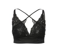 Ulla Popken donna taglie forti bralette senza ferretto pizzo e ricamo 828038
