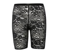 Ulla Popken donna taglie forti calza ciclismo pizzo intero trasparente 826130