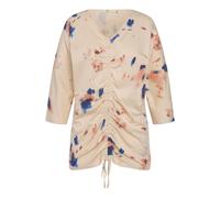 Ulla Popken donna taglie forti camicia fascia scollo a V 3 4 maniche