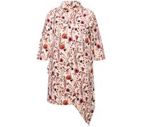 Ulla Popken donna taglie forti camicia lunga effetto avvolgente collo...