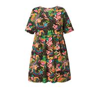 Ulla Popken donna taglie forti camicia lunga linea A tunica scollo
