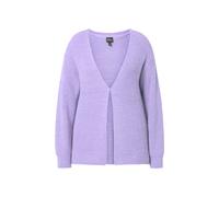 Ulla Popken donna taglie forti cardigan paillettes oversize maglia a costine