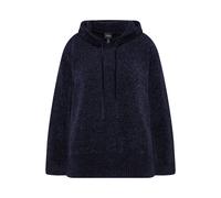 Ulla Popken donna taglie forti ciniglia felpa con cappuccio cordoncino...