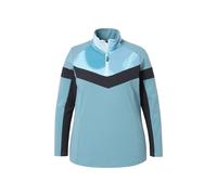 Ulla Popken donna taglie forti funzionale troyer slim collo troyer manica lunga