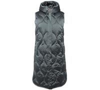 Ulla Popken donna taglie forti HYPRAR lungo gilet trapuntato idrorepellente