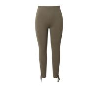 Ulla Popken donna taglie forti leggings arricciature elastico in vita