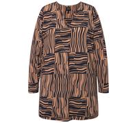 Ulla Popken donna taglie forti maglietta lunga slinky linea A tunica scollo