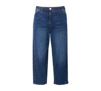 Ulla Popken Mom, Konisches Bein, Komfortbund Denim, Blu Jeans Scuro, 33W / 32L Donna
