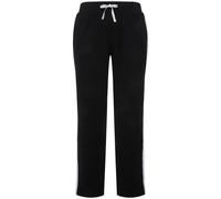 Ulla Popken donna taglie forti pantaloni da jogging vita elastica strisce...