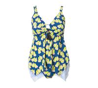 Ulla Popken donna taglie forti Tankini Softcups bretelle regolabili