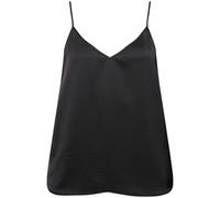 Ulla Popken donna taglie forti top in raso linea A scollo a V spalline spaghetti