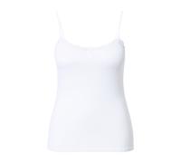 Ulla Popken donna taglie forti top slim fit jersey ajour spalline spaghetti...