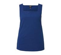 Ulla Popken Top mit Carree Ausschnitt MagliettaBlu Scuro48/50 IT Do