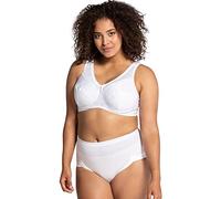 Ulla Popken Entlastungs-BH, Cup C-G Reggiseno in Rilievo, Bianco, 12F Donna