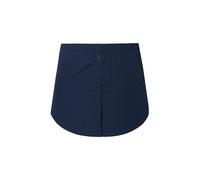 Ulla Popken Estensione per camicette da donna, taglie forti, linea A, elastico in vita, orlo arrotondato 808916, Blu marino, 54