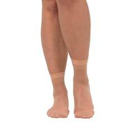 Ulla Popken Feinstrumpf-Söckchen, 2er-Pack Calzini, Teint, Taglia Unica Donna