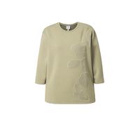 Ulla Popken Felpa verde pastello Donna Ulla Popken 7XL-8XL