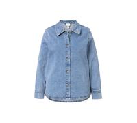 Ulla Popken Giacca di mezza stagione blu denim Donna Ulla Popken XXXL-4XL