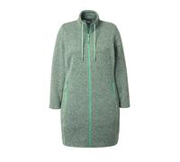 Ulla Popken Giacca di pile menta / verde scuro Donna Ulla Popken M-L