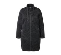 Ulla Popken Giacca di pile nero sfumato Donna Ulla Popken M-L