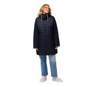 Ulla Popken Giacca softshell impermeabile da donna Grs Hyprar, Nero, 52-54