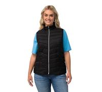 Ulla Popken GRS Hyprar Steppweste, Gilet Donna, Schwarz,