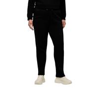Ulla Popken Hose Pantaloni della Tuta, Black Beauty (Eratzfarbe), 61W / 32L Donna