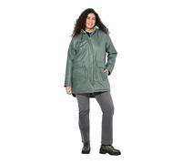 Ulla Popken Hyprar Funktions-steppjacke, Wasserdicht, Teddyfleece Giacche, Grigio, 62-64 Donna