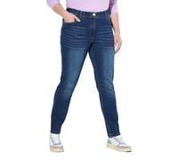 Ulla Popken Jeans, Mia Pantaloni Casual, Blu Denim, 40W x 32L Donna