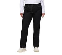 ULLA POPKEN Jeans Regular Fit Stretch, Jeans straight Donna, Blu (Dunkelblau 93), 56W / 32L