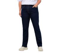 Ulla Popken Jeans Regular Fit Stretch, K Pantaloni, Blu (Bleached 92), 33W / 30L Donna