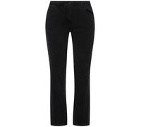 Ulla Popken Jeans Skinny Sarah, a 5 Tasche, a Vita Alta Pantaloni, Nero, 53W / 34L Donna