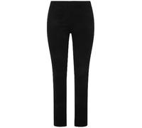 Ulla Popken Jeggings Denim, Sienna Pantaloni, Nero, 45W / 30L Donna