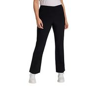 Ulla Popken Klassische Bengalin Hose L Pantaloni, Nero (Schwarz 10), 47W / 34L Donna