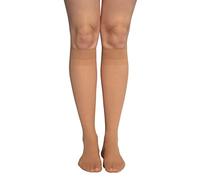 Ulla Popken Kniestrumpf 3er Calze, 30 den, Trasparente (Teint 26), Unica (Taglia Produttore: 1) (Pacco da 3) Donna