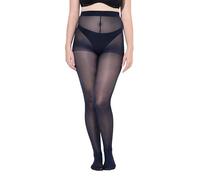 Ulla Popken Kompressions-strumpfhose, Massagestufe 11-13 mmHg Collant Compressione, Blu Notte, 50-52 Donna