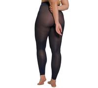 Ulla Popken Leggings di calza da 60 den con cuciture piatte blu notte 44+ 659026139-44+