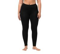Ulla Popken Leggings, Nero (Schwarz 10), 45W / 32L Donna