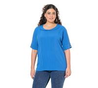 Ulla Popken Camicia da donna blu cobalto, Taglia L-XL