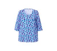 Ulla Popken maglia donna taglie forti stampata linea A girocollo 3 4...