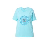 Ulla Popken Maglietta azzurro / acqua / verde chiaro / bianco Donna Ulla Popken XXXL-4XL