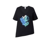 Ulla Popken Maglietta azzurro / menta / nero / bianco Donna Ulla Popken L-XL