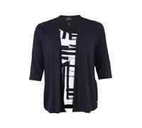 Ulla Popken Maglietta marino / blu scuro / bianco Donna Ulla Popken L-XL