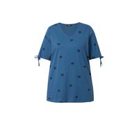Ulla Popken Maglietta marino / zappiro Donna Ulla Popken XXL-XXXL