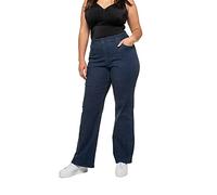 Ulla Popken Marlene Denim, Mary Pantaloni, Blu Scuro, 36W / 32L Donna