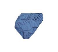 Ulla Popken Midislips5er-PackEinfarbigbis Gr. 66/68 UnderwearBl