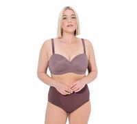 Ulla Popken Multiway-BH, Softcups, Träger Abnehmbar, Cup C-E Reggiseno, Terra, 6D Donna